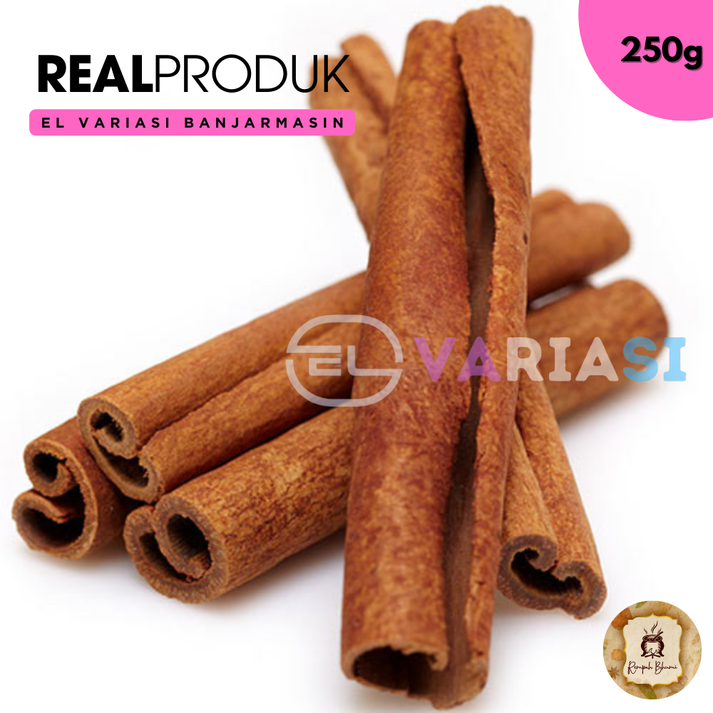 

250g || Kayu Manis Batang / Cinnamon / Rempah / JSR 100% PREMIUM QUALITY 250 gram By. kimarli.store