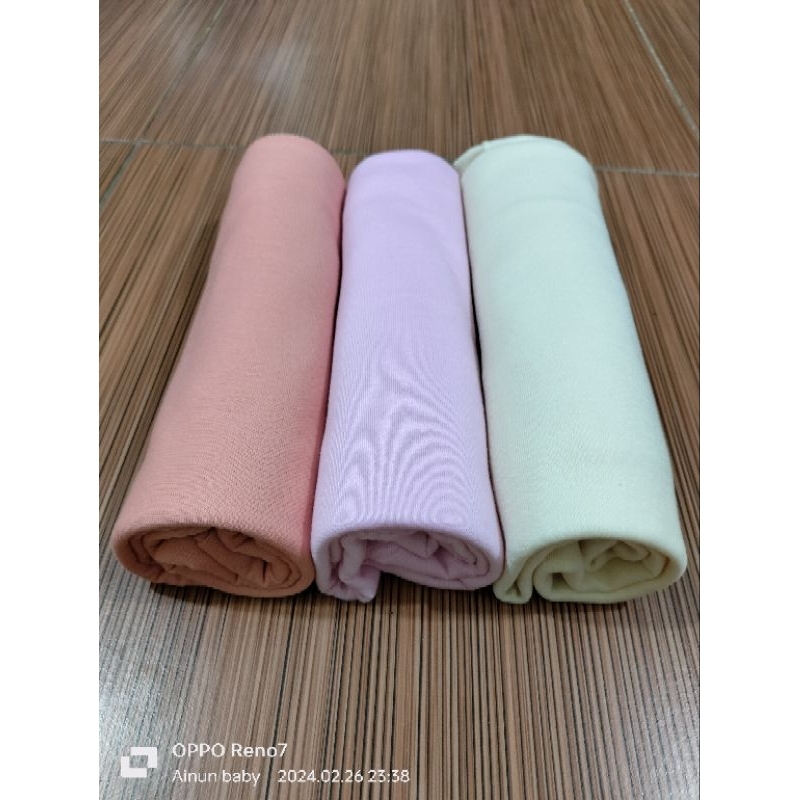 3 Pcs Bedong Bayi Alas Ompol Bayi Selimut Bayi Pernel Bayo Ainun Baby