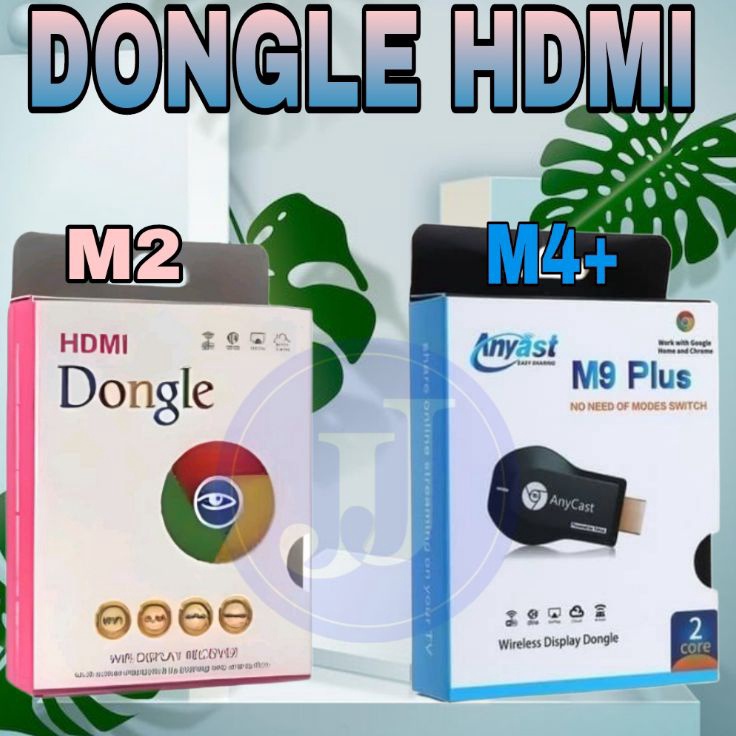 LYE DONGLE HDMI M2 DONGLE HDMI M4 PENYAMBUNG HP KE TV LAPTOP PROYEKTOR HDMI M2 M4  Y