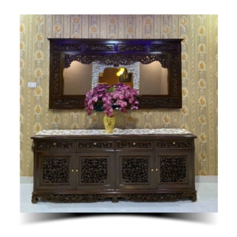 BIFET TV MEJA TV BIFET JATI BIFET UKIRAN ASLI JEPARA BIFET HIAS BIFET CERMIN