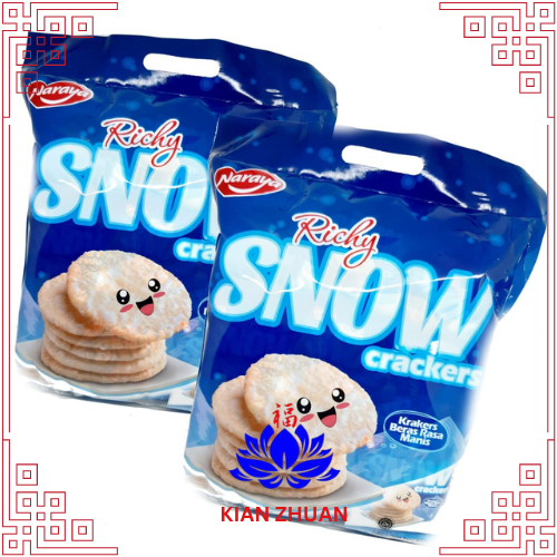 

Naraya Richy Rice Crackers Snow 320gr