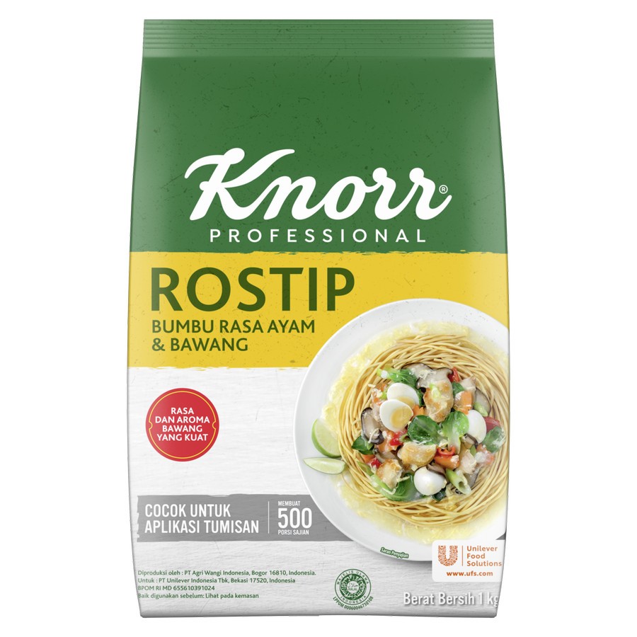 

Knorr Bumbu Pelezat Rasa Ayam Rostip 1kg