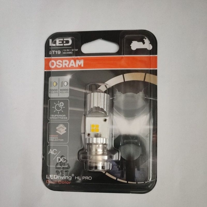OSRAM HALOGEN LED lampu led depan motor