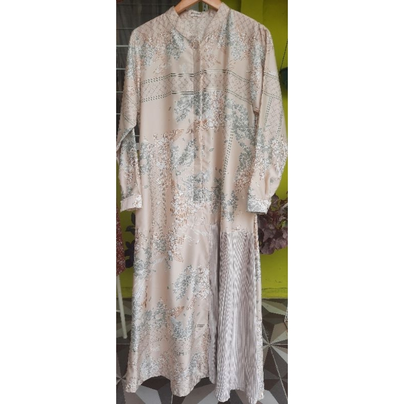 dress dior silk motif