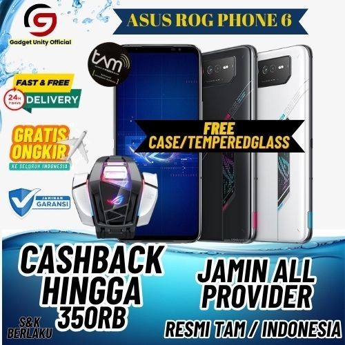 TAM ASUS ROG PHONE 6 PRO 18/512GB 12/256GB 8/256GB GARANSI RESMI