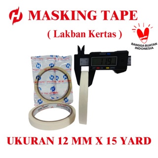 

Lakban kertas putih 12mm x 15yard per pcs......017