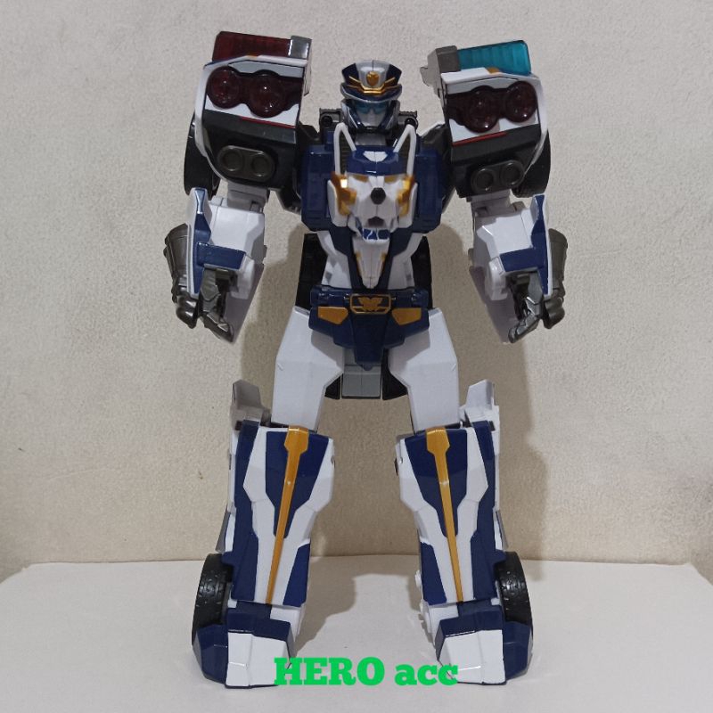 TOBOT Galaxy Detectives Captain Police/Sergeant Justice (jumbo) original youngtoys