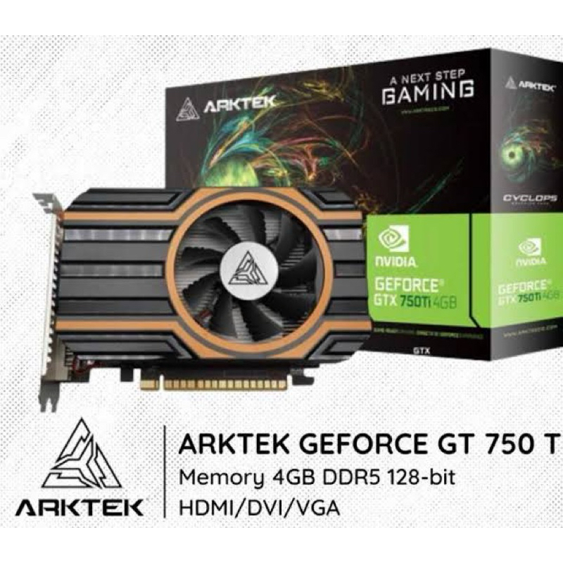 Vga card arktek nvidia geforce GTX 750ti 4GB ddr5