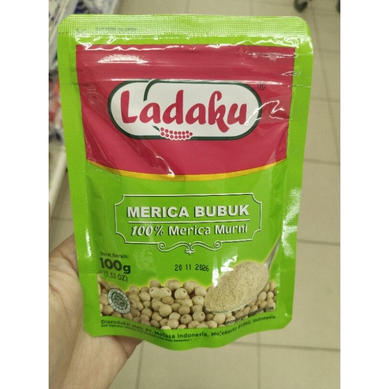 

100gr LADAKU Merica Bubuk Murni Asli