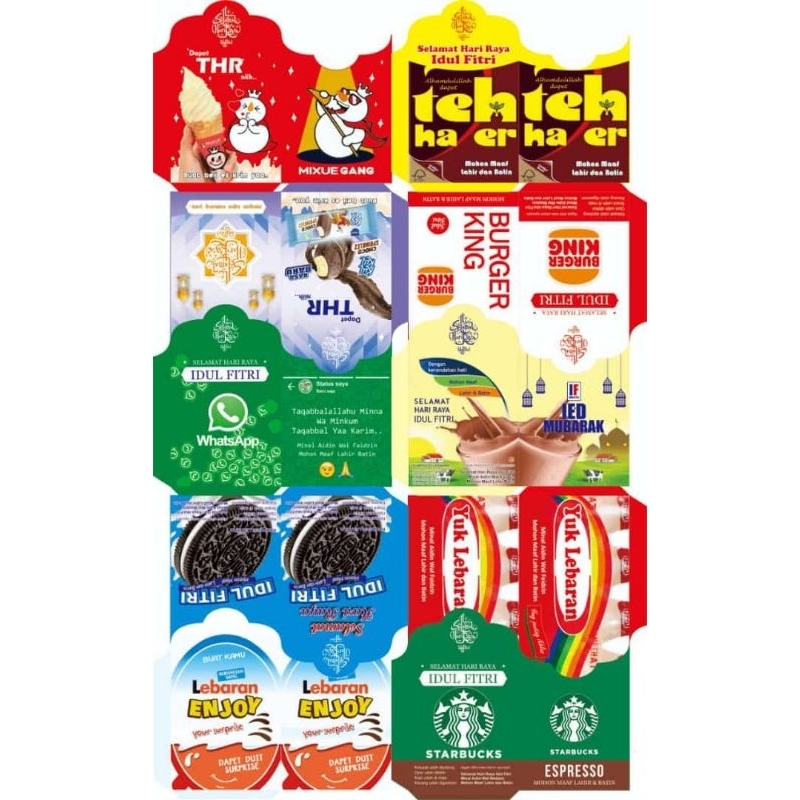 

amplop lebaran 1000 lembar