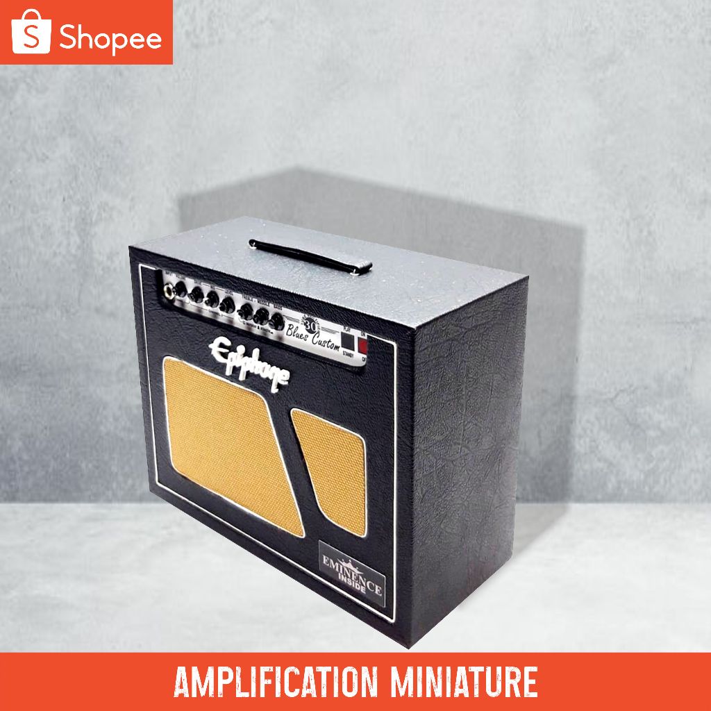 Miniatur ampli ephipone Miniatur sound epiphone Pajangan epiphone Sound ampli epiphone