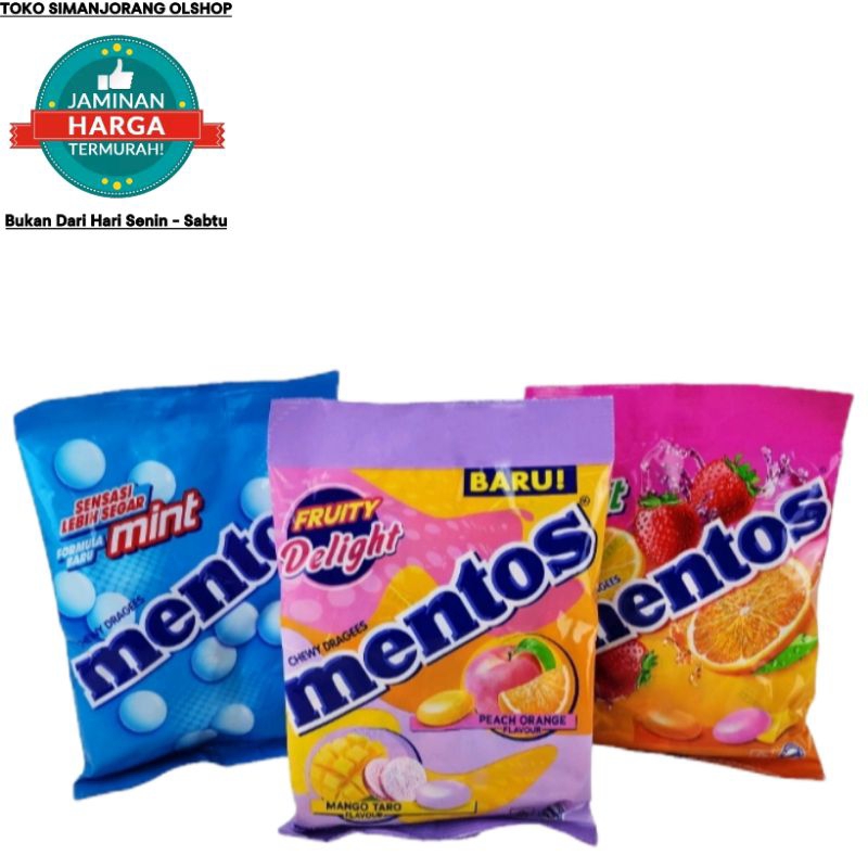 

PERMEN MENTOS PER PACK 50 PCS