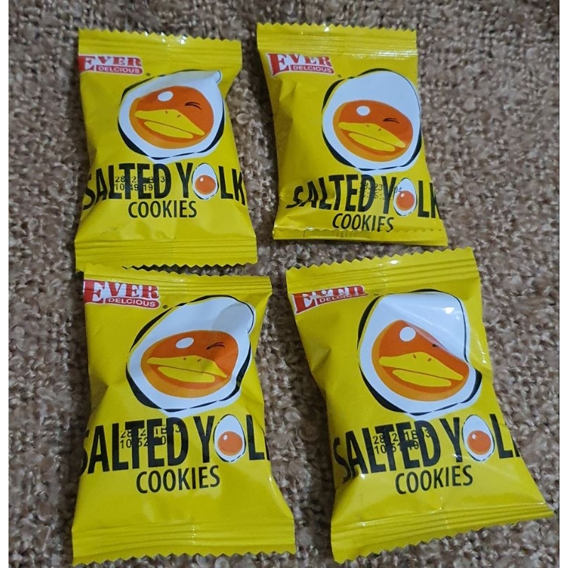 

[ECER] Ever delicious salted yolk cookies rasa salted yolk / Snack Jajanan