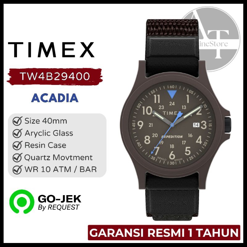 Jam Tangan Pria Timex Expedition TW4B29400 Acadia ORIGINAL Garansi Resmi