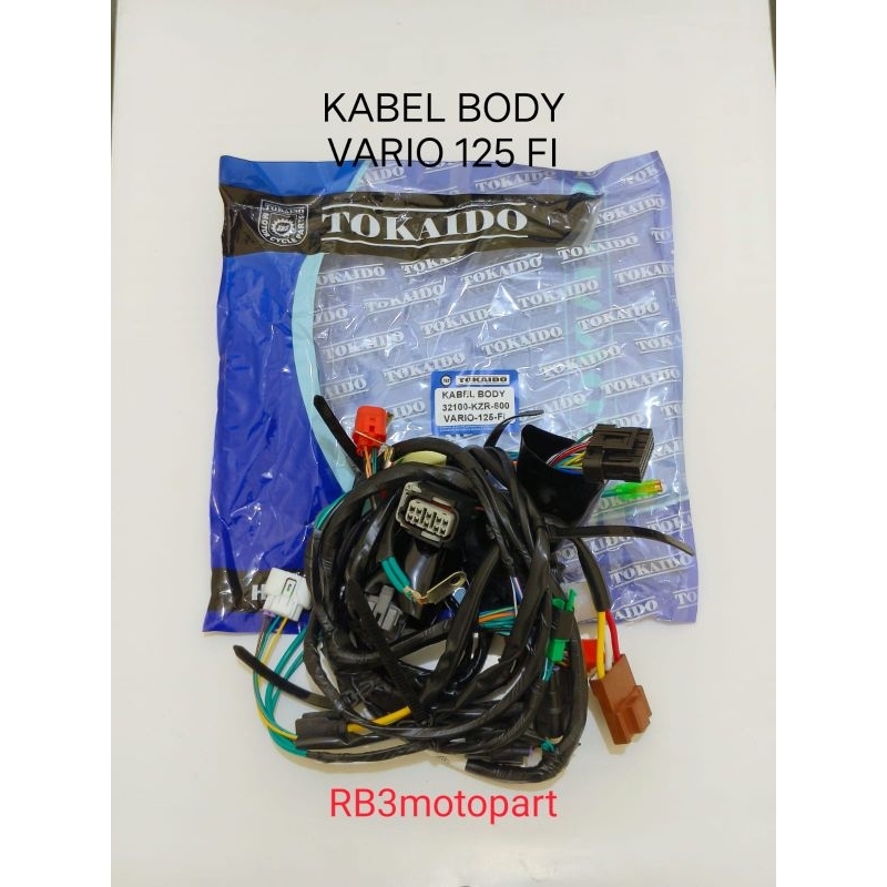 KABEL BODY BODI SET KOMPLIT HONDA VARIO 125 FI KZR TOKAIDO