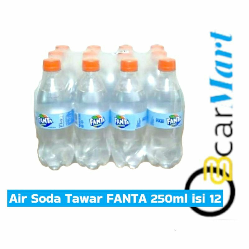 

Air Soda Tawar FANTA 250ml Zoda Water