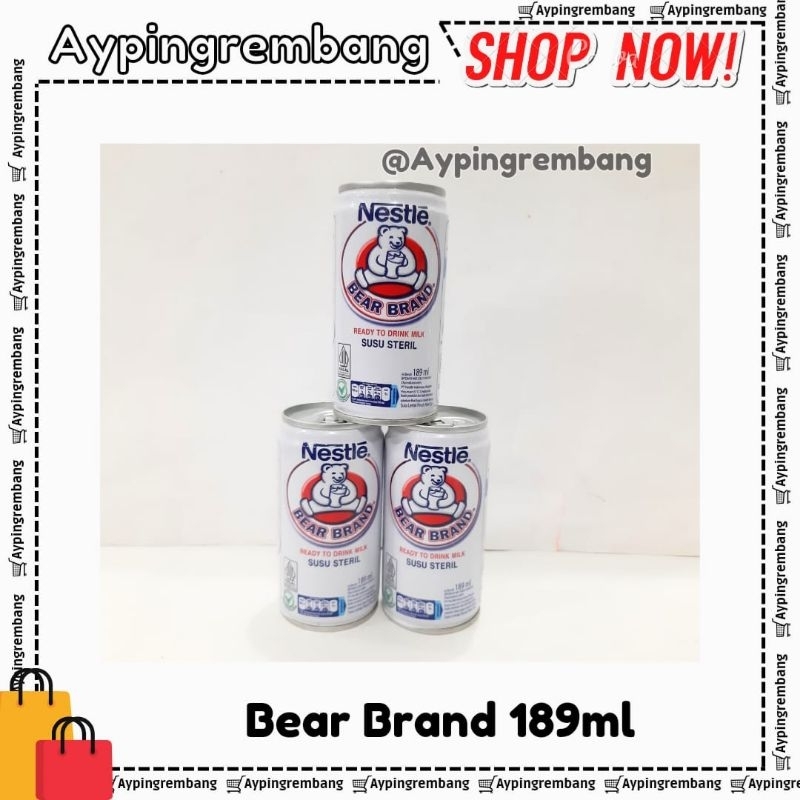 

Bear Brand Susu Beruang 189ml