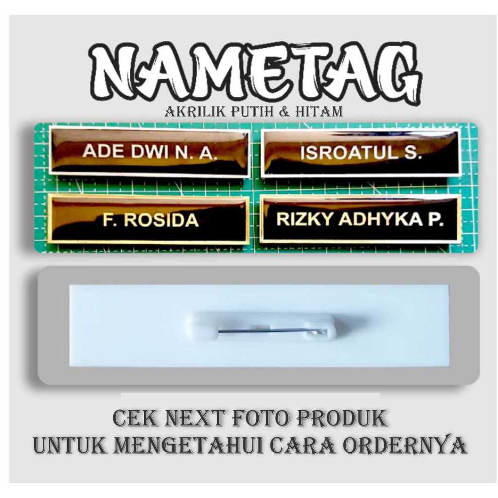 

Name Tag/Name Tag Peniti/Name Tag Magnet/Name Tag Paku/Nametag/Nametag Peniti/Nametag Magnet/Nametag Paku/Nama Dada Peniti/Nama Dada Magnet/Nama Dada Paku/Papan Nama Peniti/Papan Nama Magnet/Papan Nama Paku-Custom Satuan-cepat-Murah