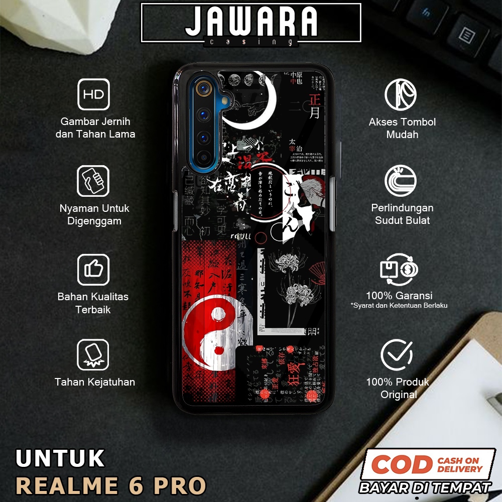 Case Realme 6 Pro Casing Realme 6 Pro [JPNK] Premium Glossy Case Hp Realme Jawara Casing Hp Realme 6