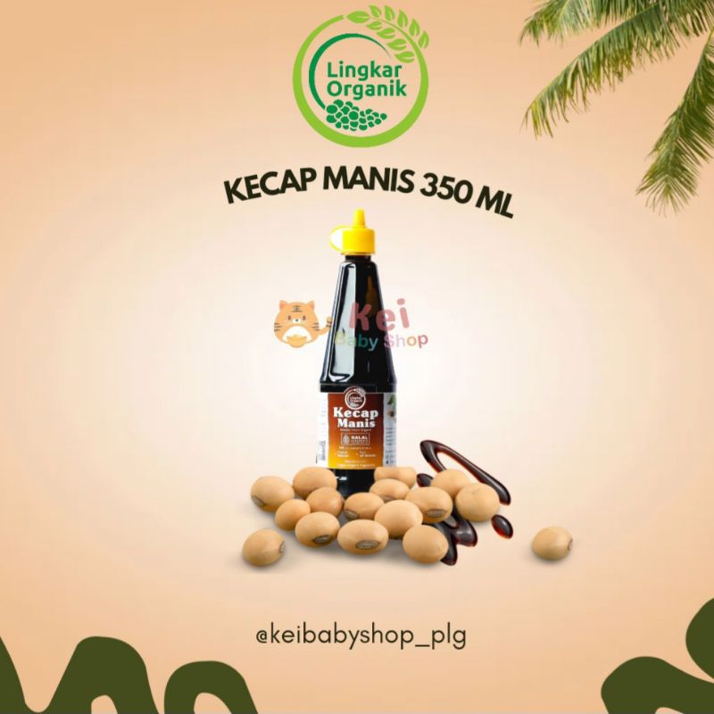 

Lingkar Organik Kecap Manis 350 ml