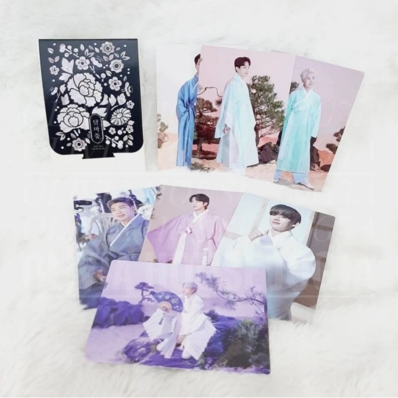 Photocard BTS Dalmajung 2021 BTS B Mini Photocard BTS Hanbok Dalmajung 2021 BTS B
