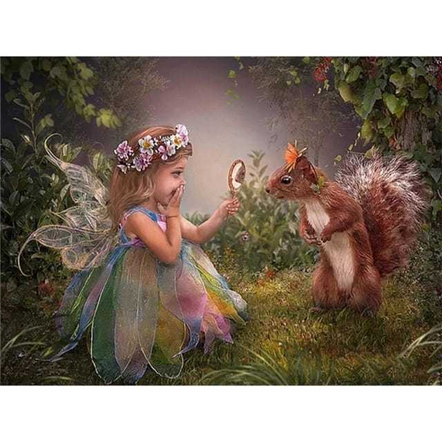 

DIY Diamond Painting Full Drill Lukisan Berlian Kerajinan Tangan 30x40cm