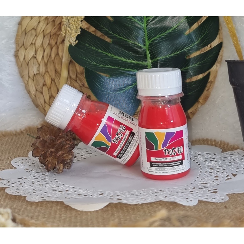 

❤[⚡PECIAL RAMADHAN]❤ Perisa / Essence “MOM” 40ML rasa TUTTI FRUTTI untuk ES / Minuman / KUE dll