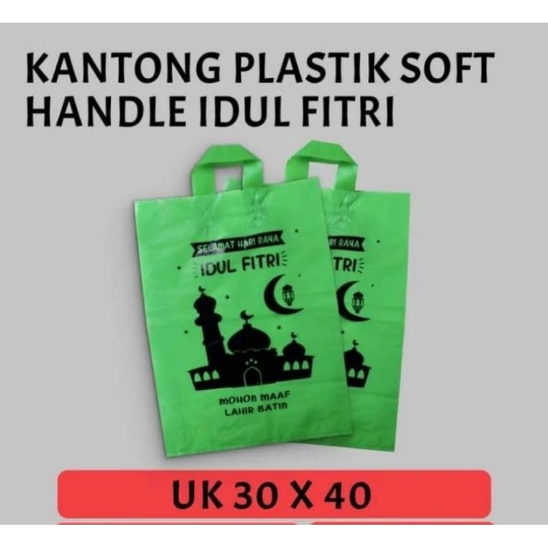 

10 pcs Tas Plastik Kado Parcel THR Lebaran murah
