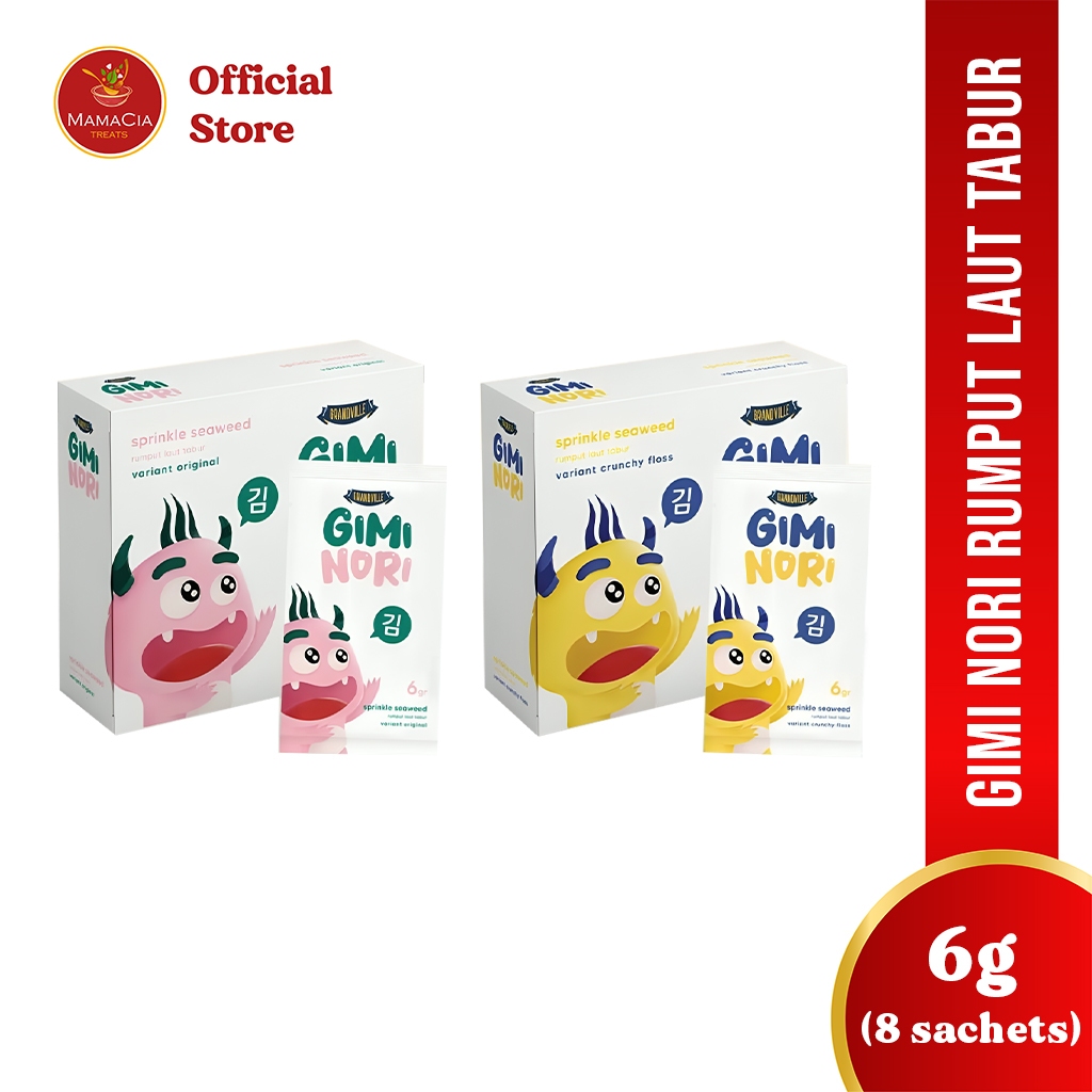 

Grandville Gimi Nori Rumput Laut Tabur SACHET