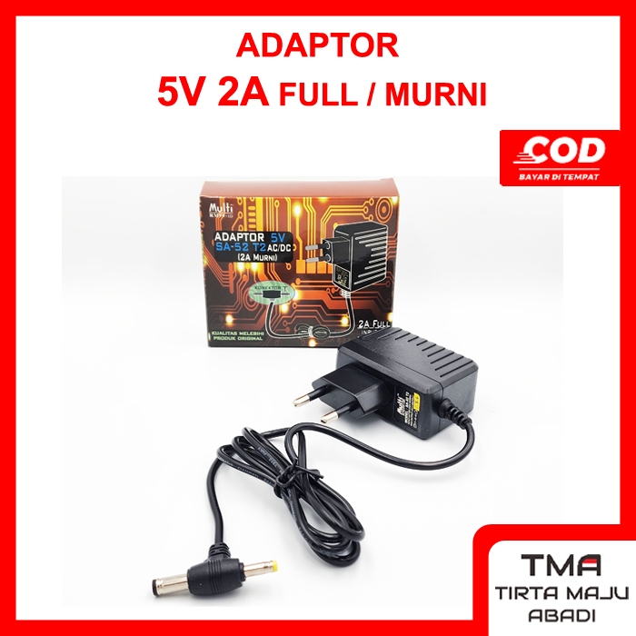 Adaptor 5V/2A Murni || TIPE Multi SA-52 || Adaptor 5V 2A Best Seller