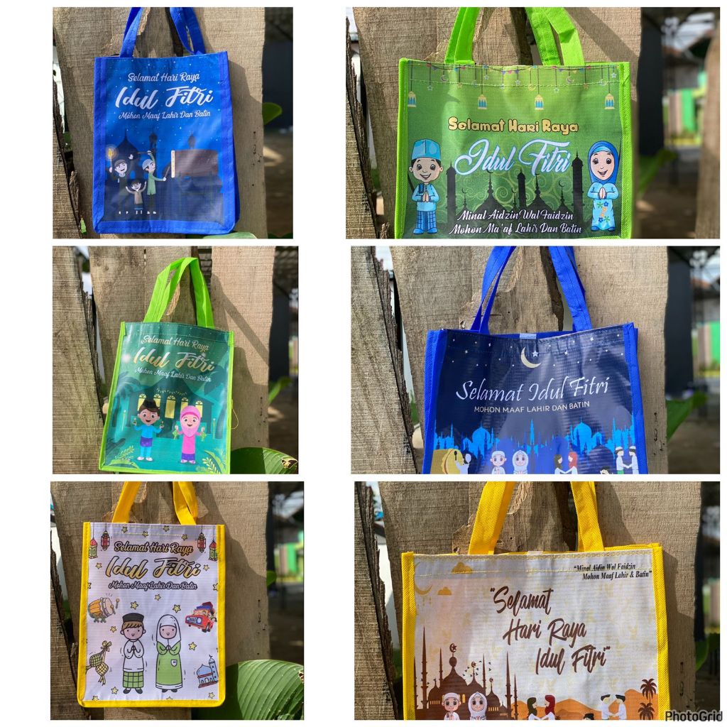 

Tas Bingkisan Lebaran Anak Tas Parcel Hari Raya Idul Fitri