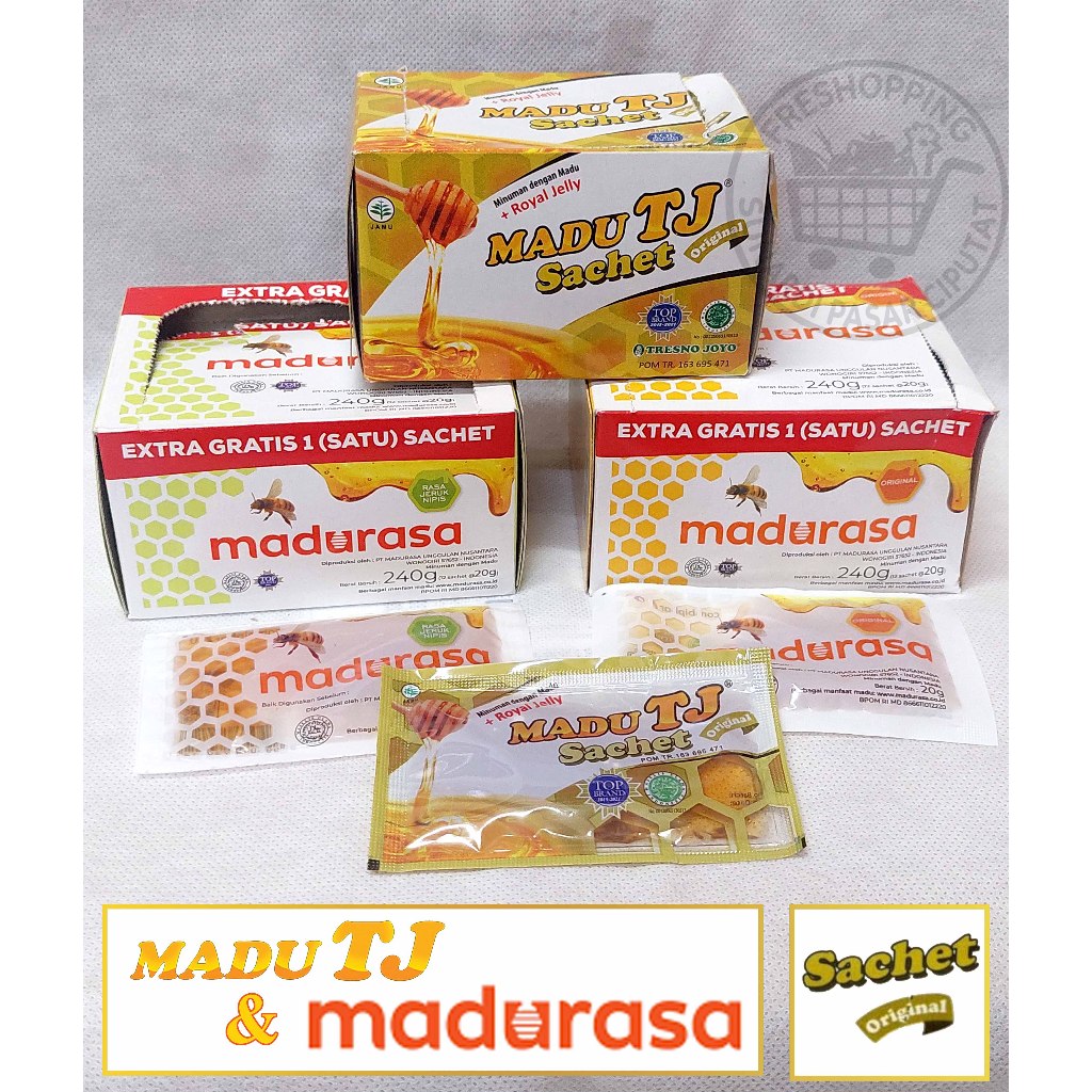 

Madu TJ & Madurasa sachet