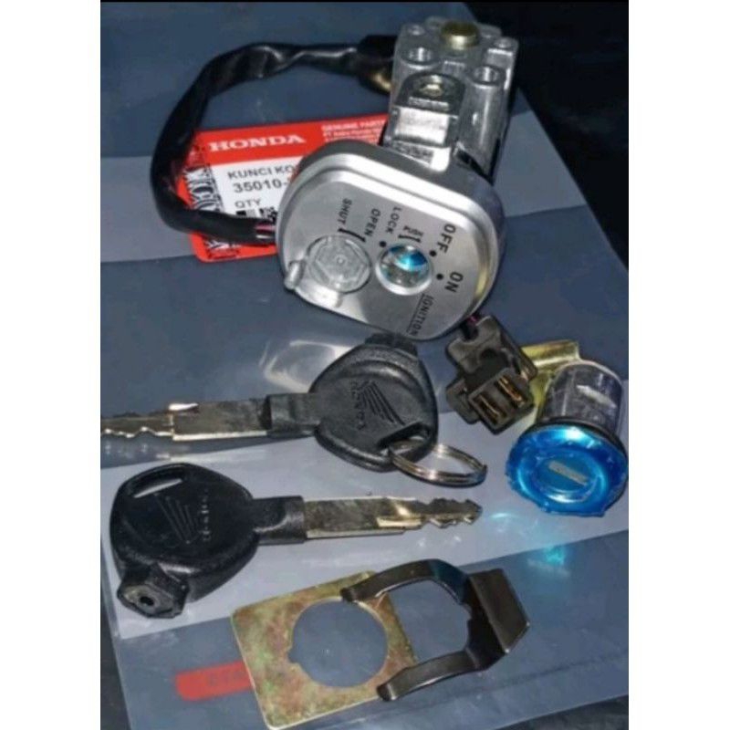 kunci kontak set + kunci jok Beat fi, beat new 2013-2014 K25 beat fi stater kasar