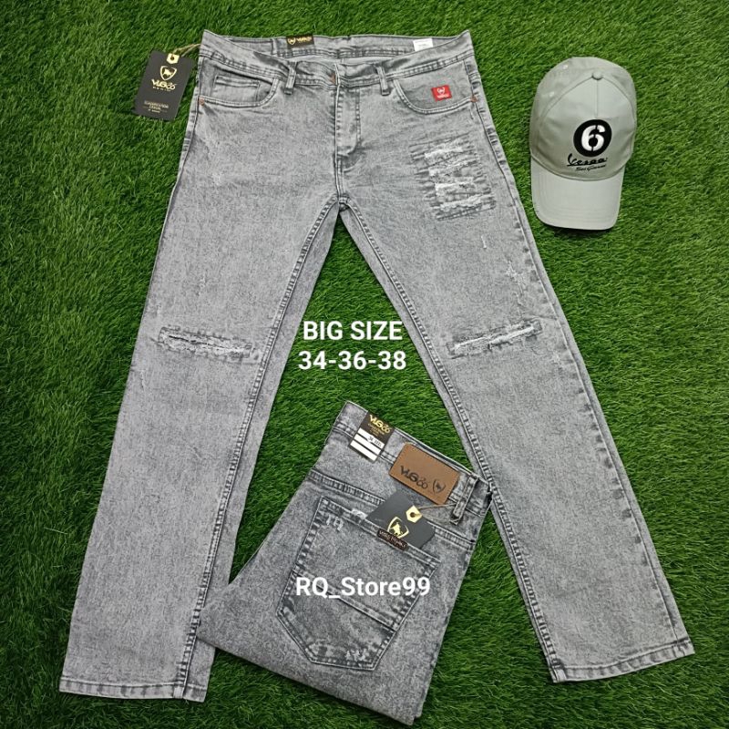 Celana Jeans Skinny Slimfit Strech/Celana Jeans Pria Sobek/Celana Jeans Pria Panjang/Celana Jeans Pr