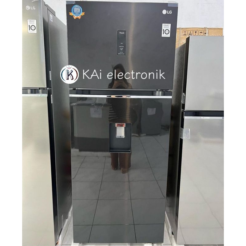 Kulkas 2 Pintu LG GN-F372PXAK Smart Inverter Compressor