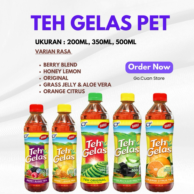 

TEH GELAS PET BOTOL 200ml SATUAN