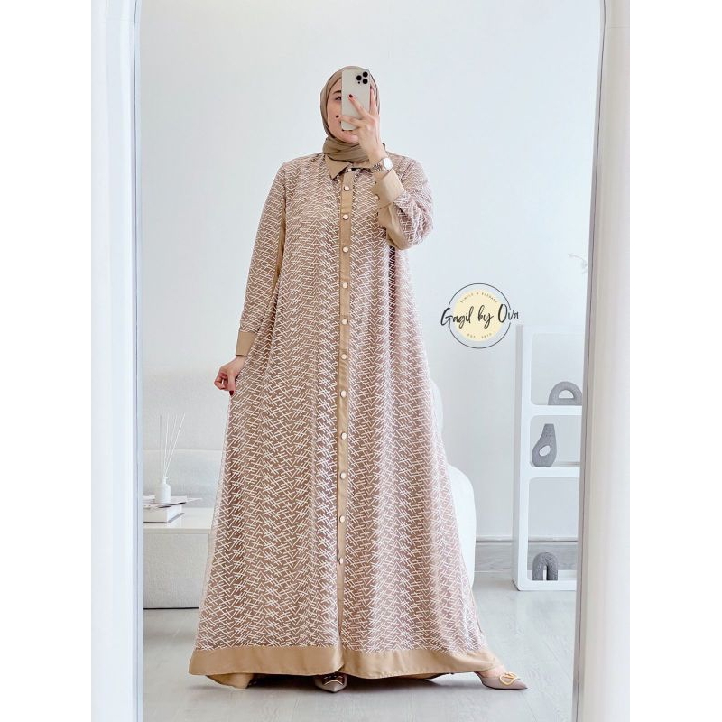ONE SET ZUNAIVA PREMIUM GAGIL ORIGINAL BY OVA & DRESS SYAFIYA PREMIUM ORIGINAL GAGIL BY OVA