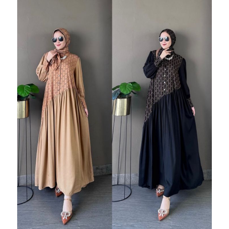 Gamis Zahra Include Hijab || GAMIS SET HIJAB ||GAMIS ZAhRA || ZAHRA DRESS