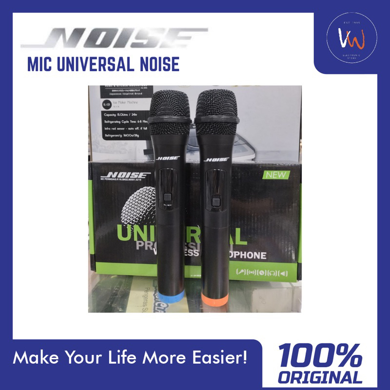 Universal Mic Wireless Noise W-702 / Mic Isi 2 / Mic Noise