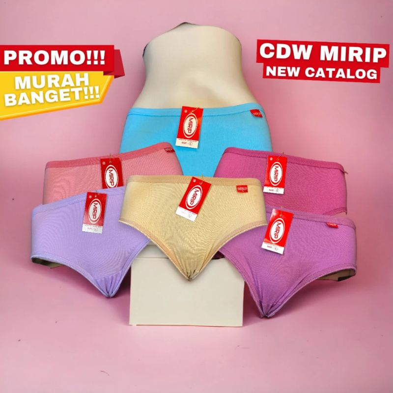 6 PCS Celana Dalam wanita polos murah | CD wanita jumbo 5L bahan katun | CD Mirip, Dinna, Ra wuhan, 