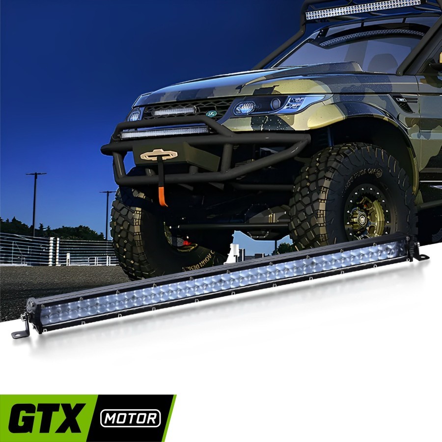 Lampu Led Light Bar Lampu Sorot Panjang 105Cm Double Row