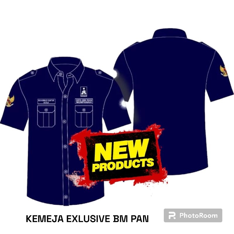 Kemeja Exlusive BM PAN Full Bordir