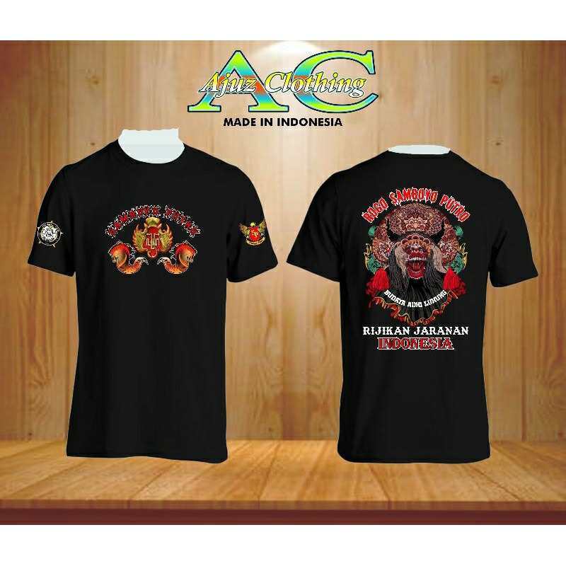 KAOS SAMBOYO PUTRO RIJIKAN JARANAN INDONESIA #KaosSablonPremium