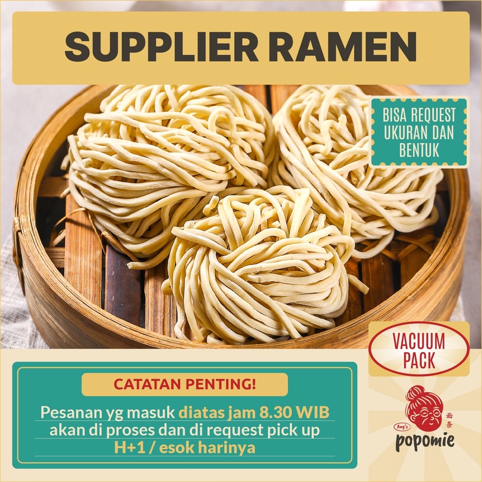 

CXX152 Star 66 Ramen mentah Vacuum Pack Mie Ramen Basah