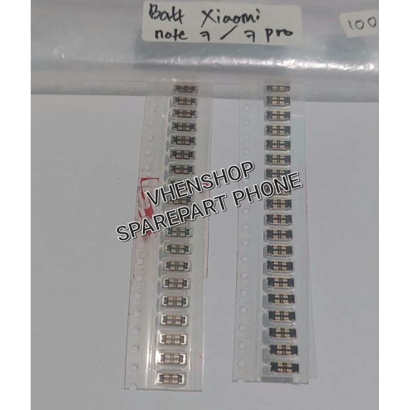KONEKTOR BATRE CONNECTOR BATERAI CON BATT XIAOMI REDMI NOTE 7 / REDMI NOTE 7 PRO ORIGINAL DI MESIN