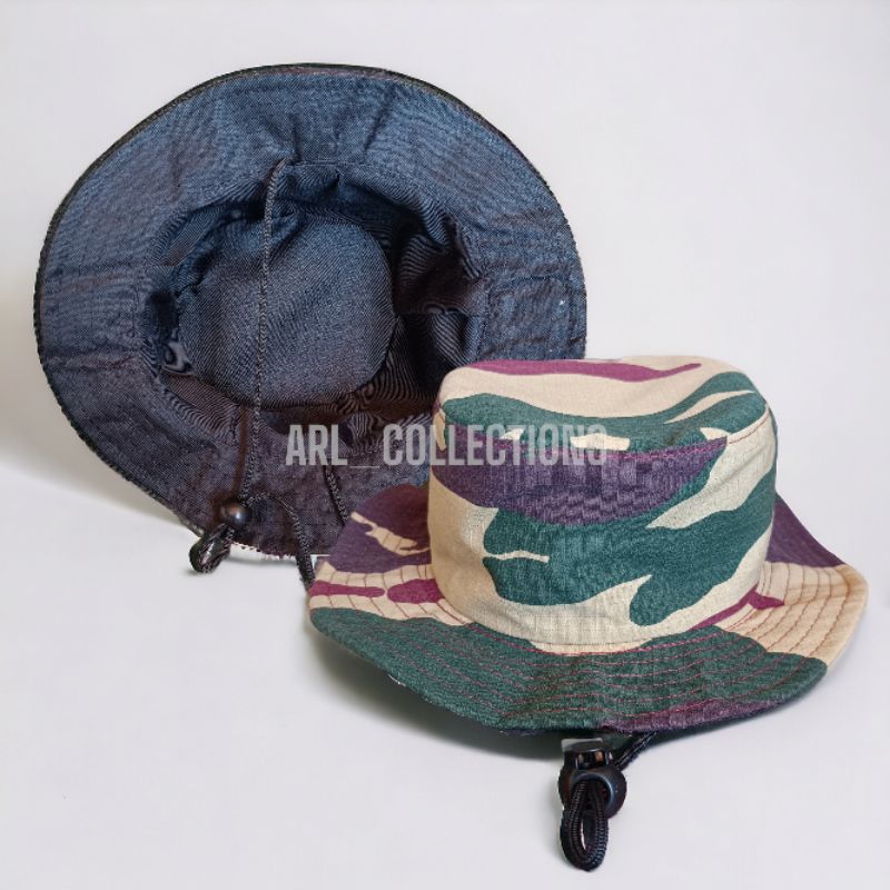 topi rimba lapangan anak loreng kopassus army kids