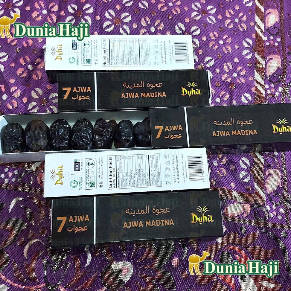 

LNV884 COD Kurma AJWA Seven 7 Asli 1 Original Saudi Kurma AJWA 7 Nabi Madinah Premium Oleh Oleh Haji Umroh