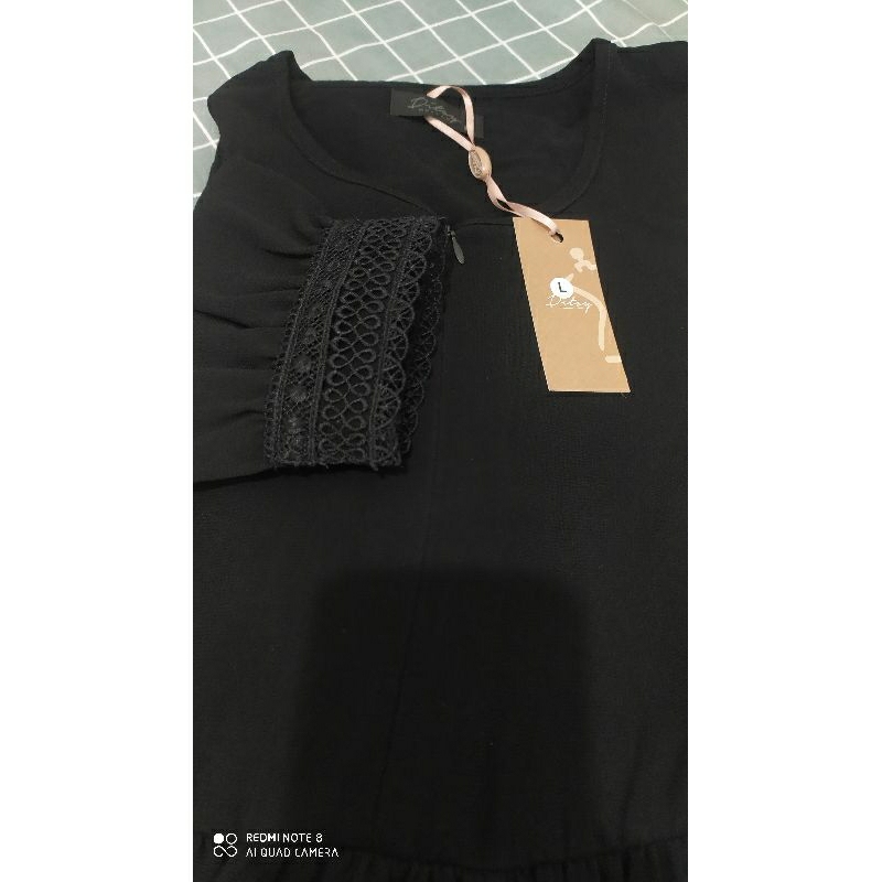 ‼️BOOKED ‼️ DITSY MOSLEM LINNAEA LURA BLACK SIZE L