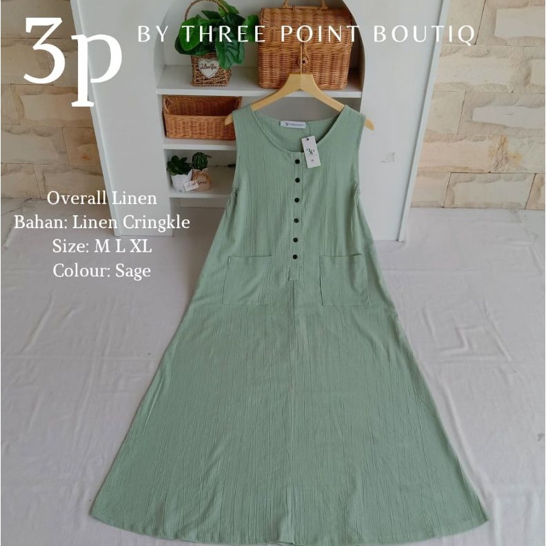 ART K85O Overall Linen By 3Point 3 Point