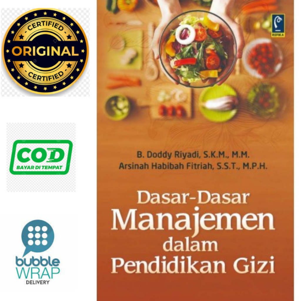 BUKU DASAR DASAR MANAJEMEN DALAM PENDIDIKAN GIZI